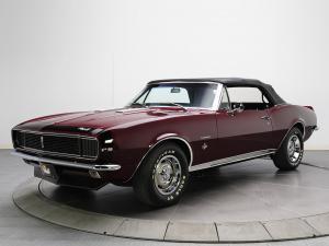 Chevrolet Camaro RS 327 Convertible 1967 года